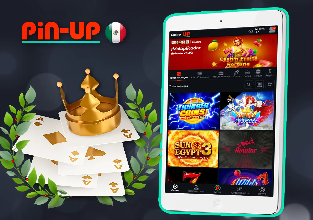 El increíble mundo del juego se abre ante ti en Pin Up Casino